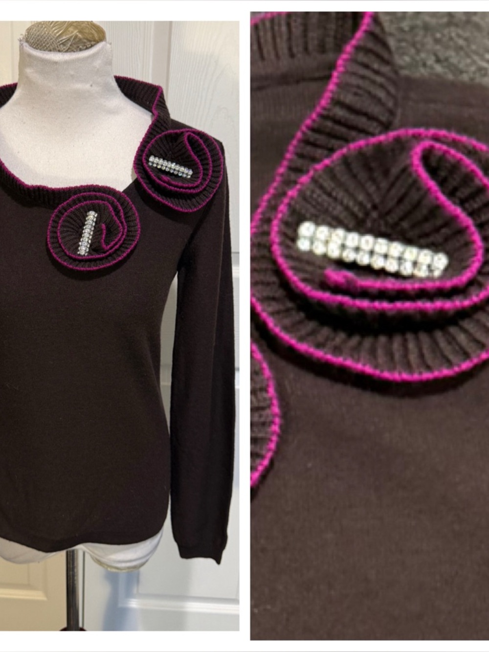 Sonia Rykiel Modern Vintage wool cashmere sweater